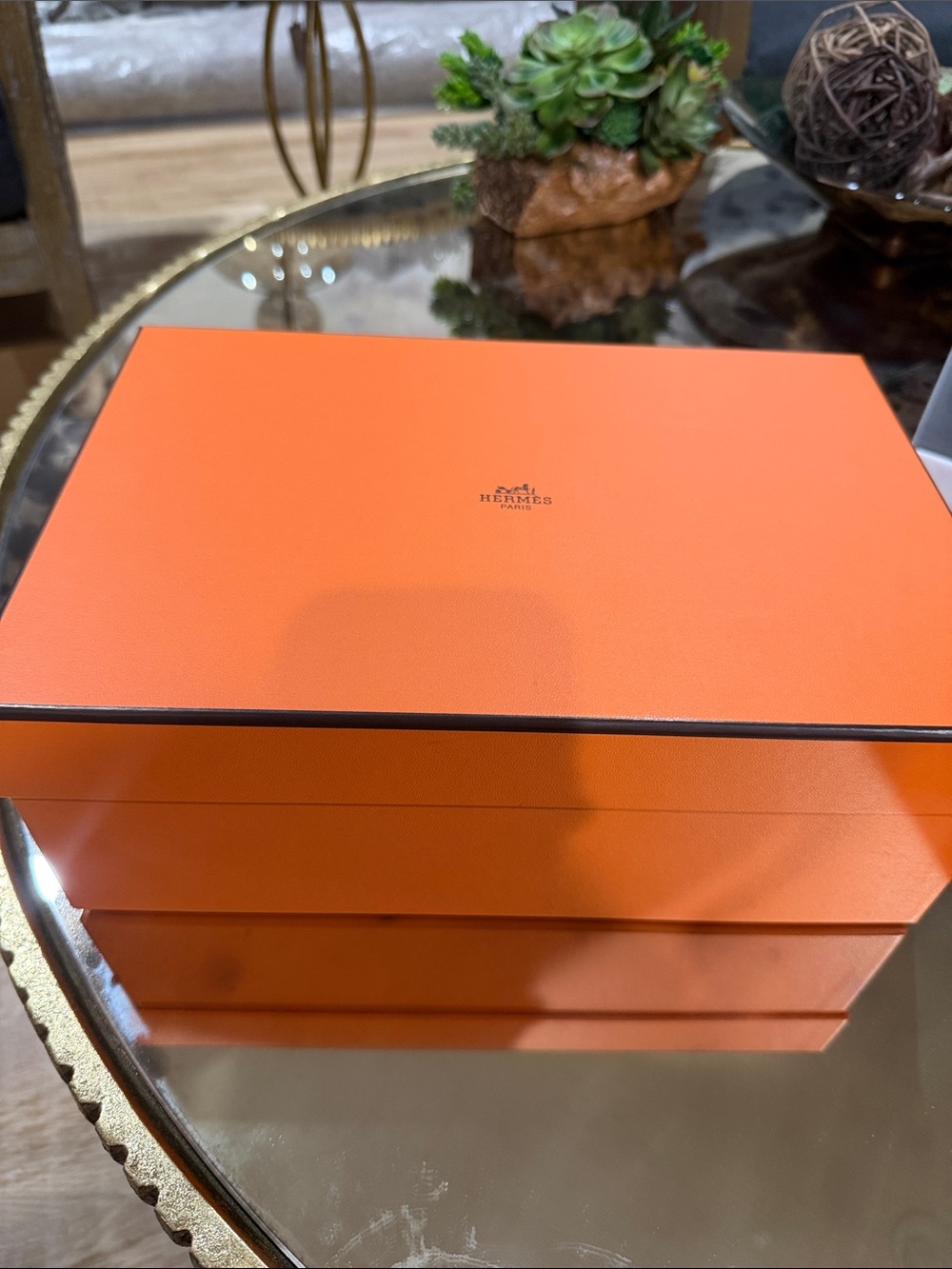 Hermès Orange Signature Gift Box